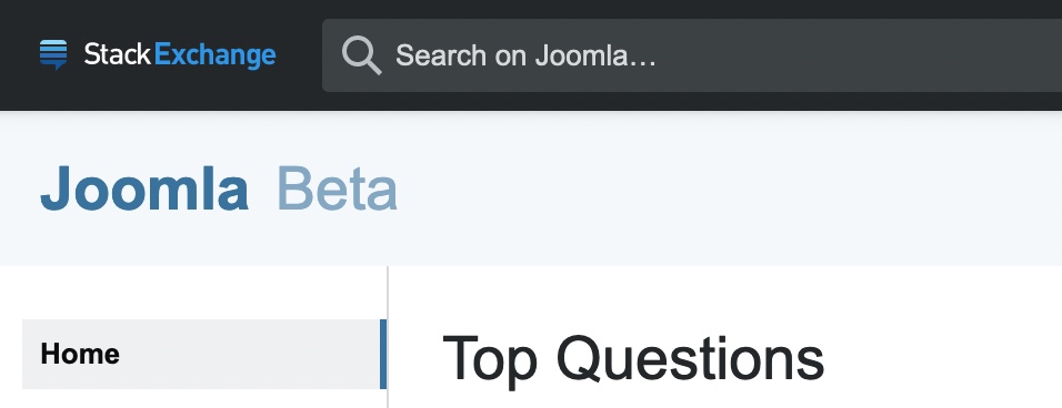 Joomla StackExchange