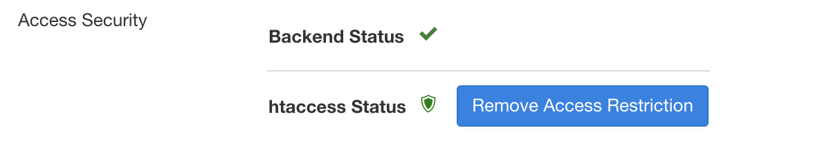 access security