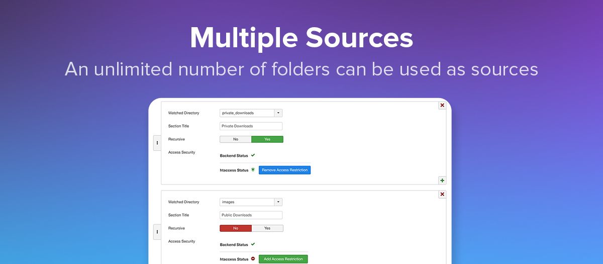 Multiple Soures